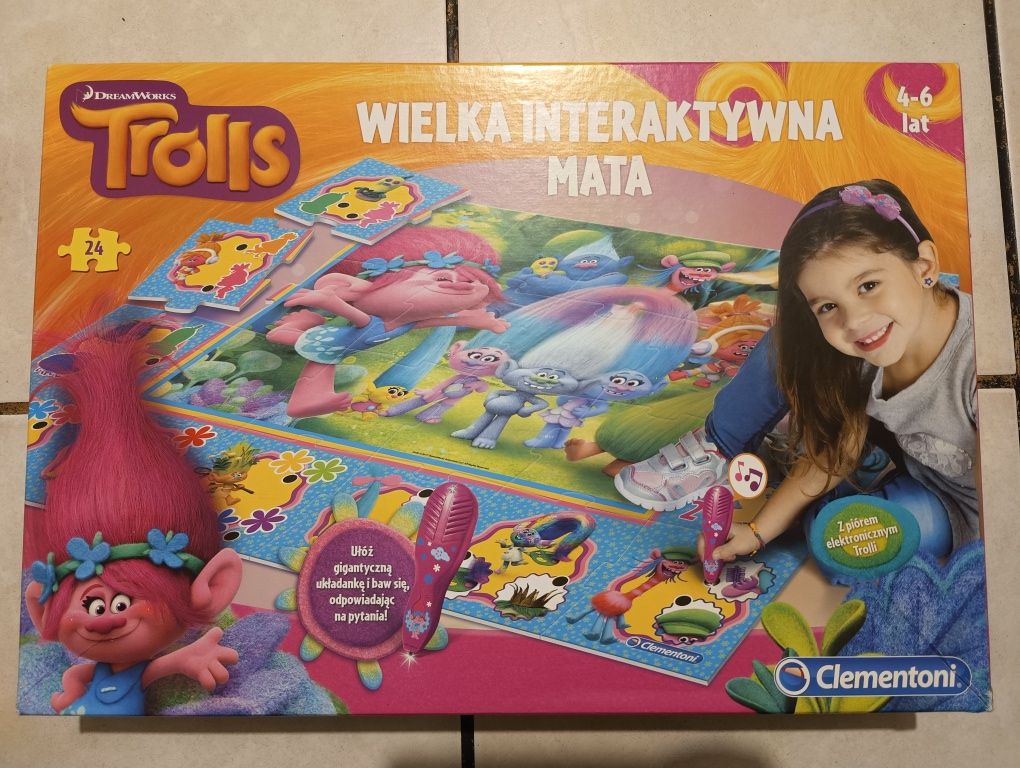Trolls mata interaktywna, puzzle