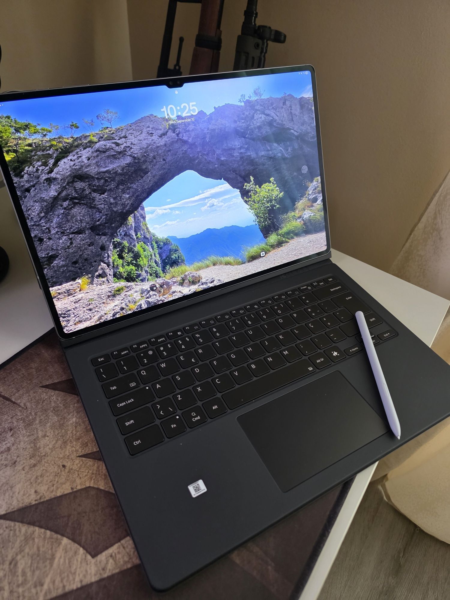 Samsung Book Cover Keyboard, AI key, iluminação, layout português
