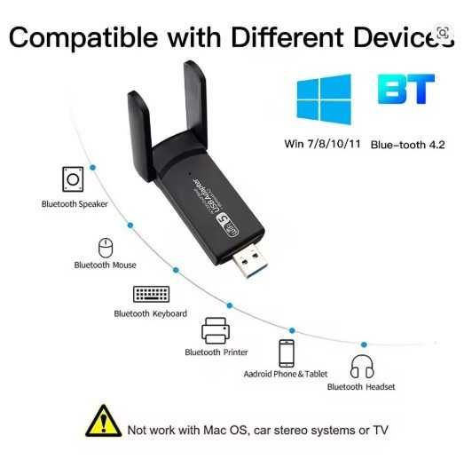 WiFi Adapter 1300Mbps