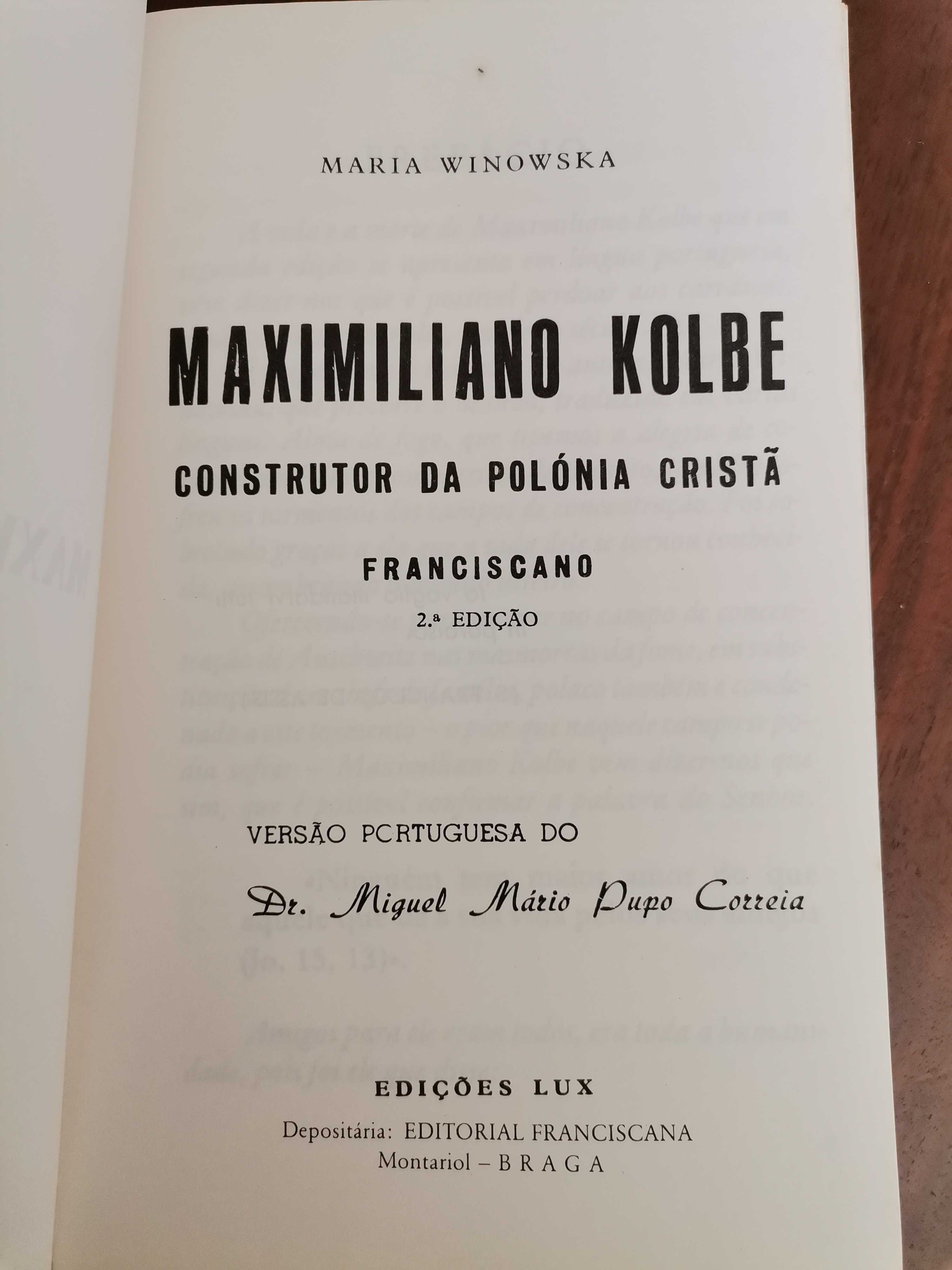 Maximiliano Kolbe Polónia Cristã