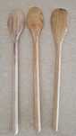 Conjunto 3 colheres de pau
30 cm de comprimento
