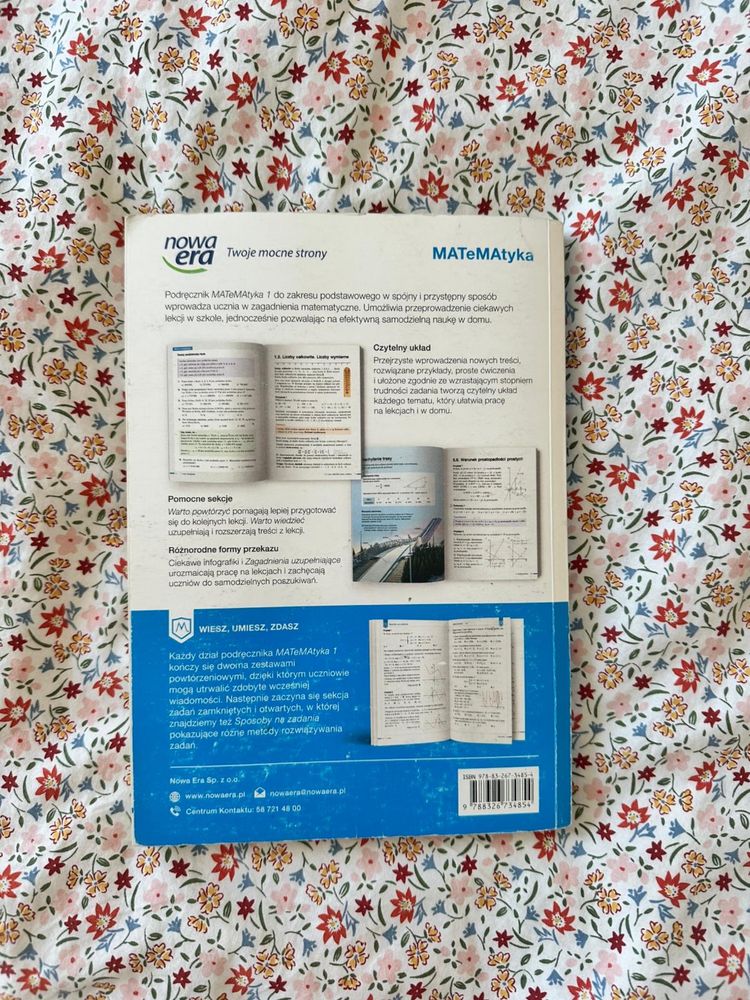 Podrecznik ksiazka matematyka klasa 1
