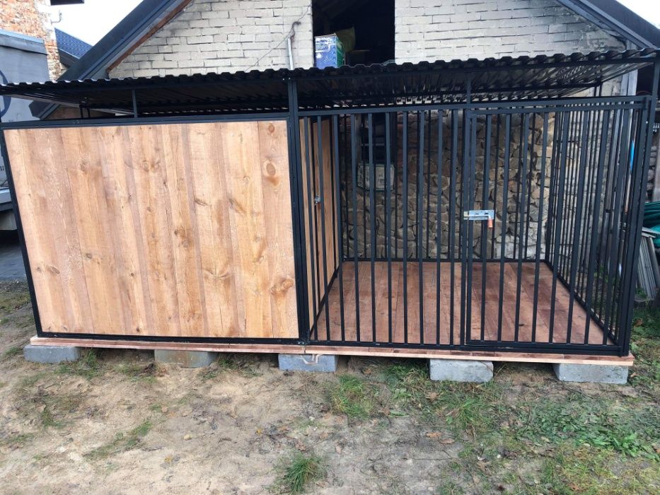 Kojec dla psa 3mx2m . Boks dla psa. Klatka buda zagroda schowek.