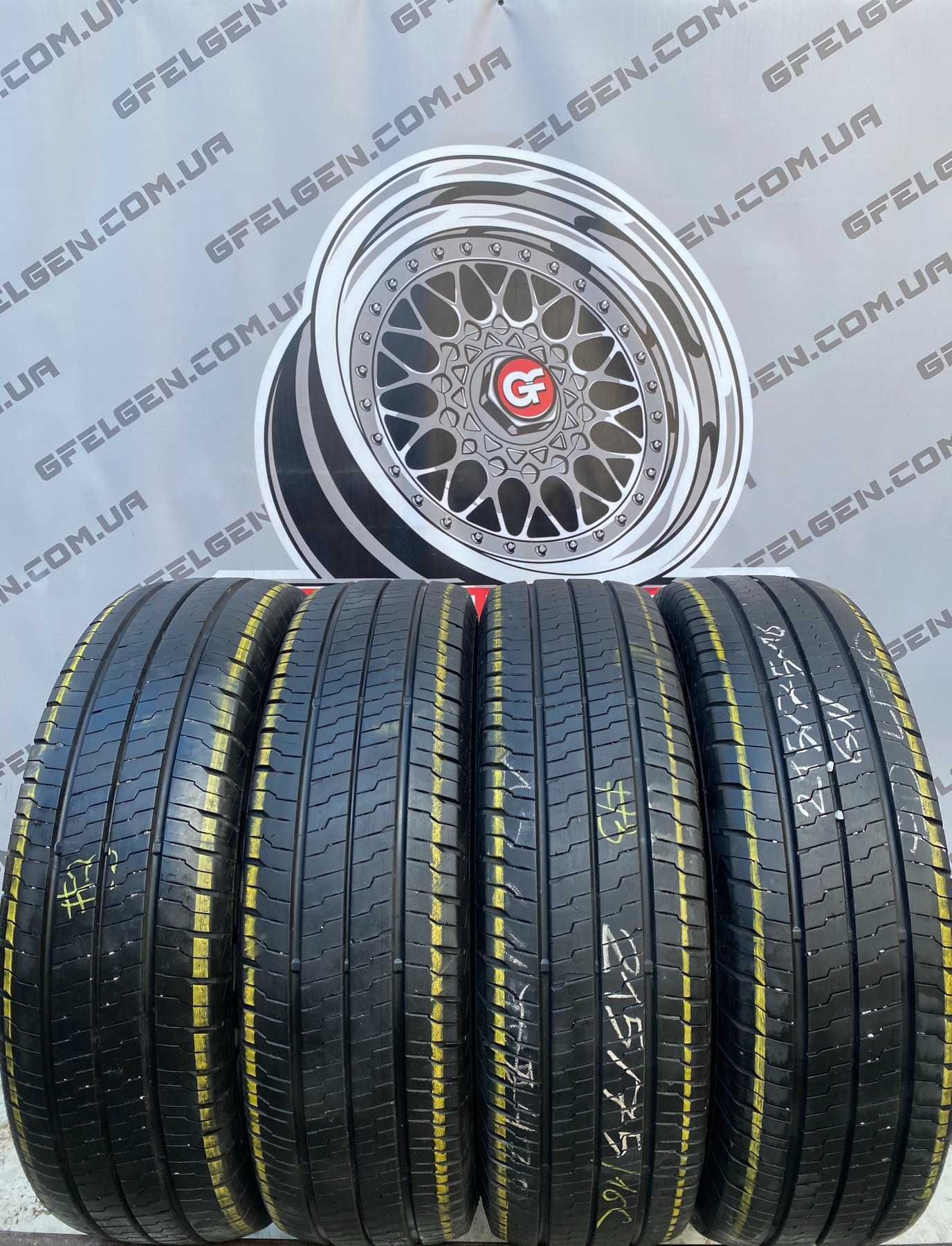 Шини Continental VanContact Eco 215 75 R16C літня!G-Felgen