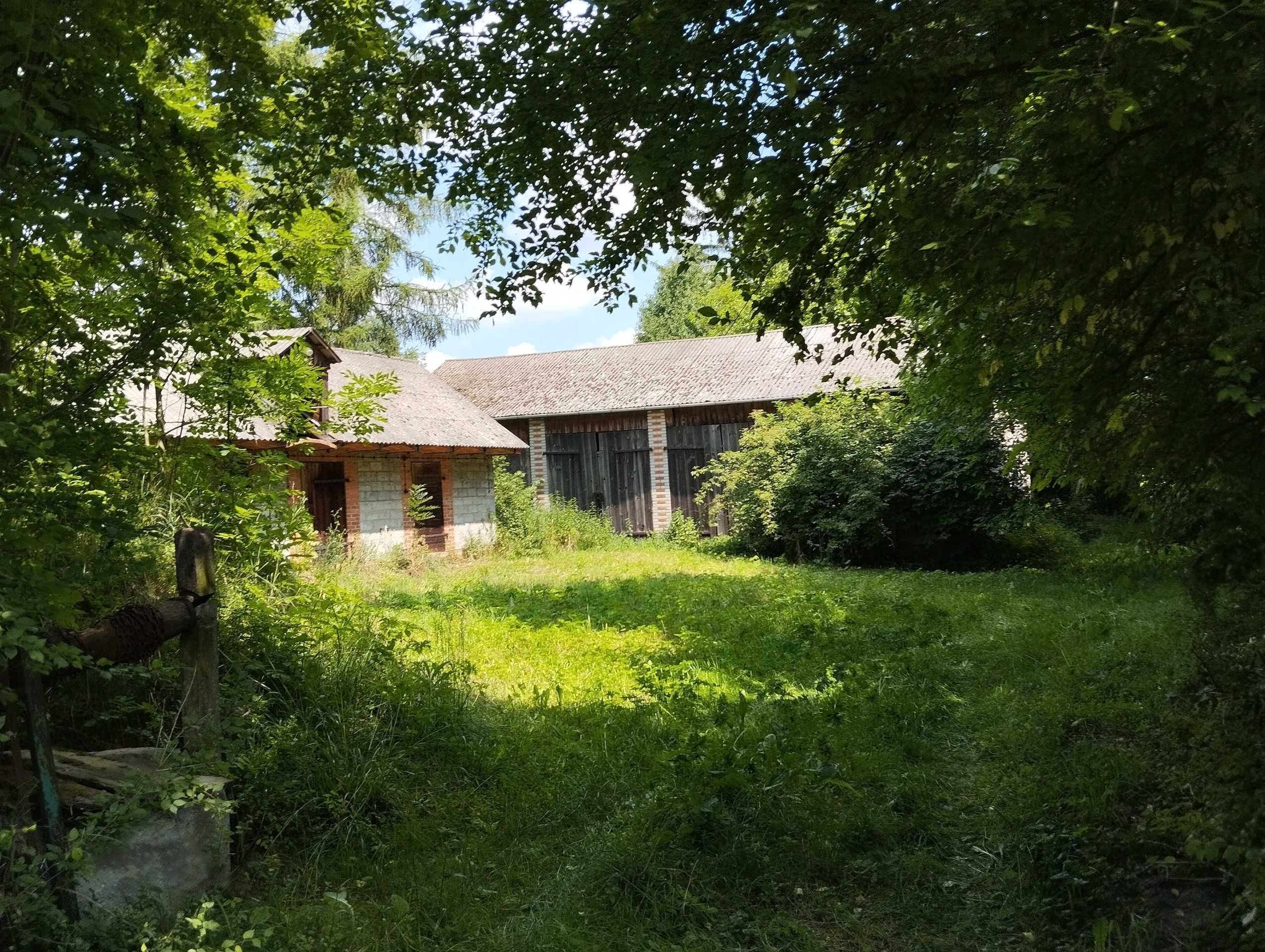 Sprzedam siedlisko – Jarosławiec gm. Uchanie - budynki + ziemia