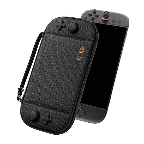 Etui Tech-Protect Slim Pouch na Nintendo Switch 2 - czarne