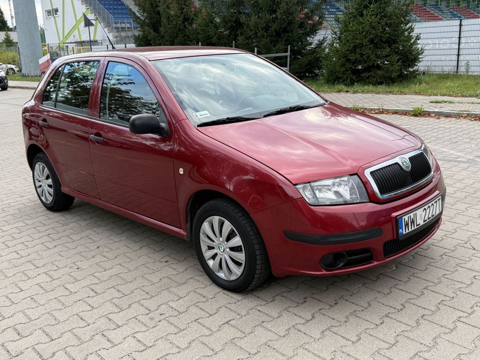 Skoda Fabia 1.2b/2004r/170 tys/Klima/Zdrowa Blacha/Okazja