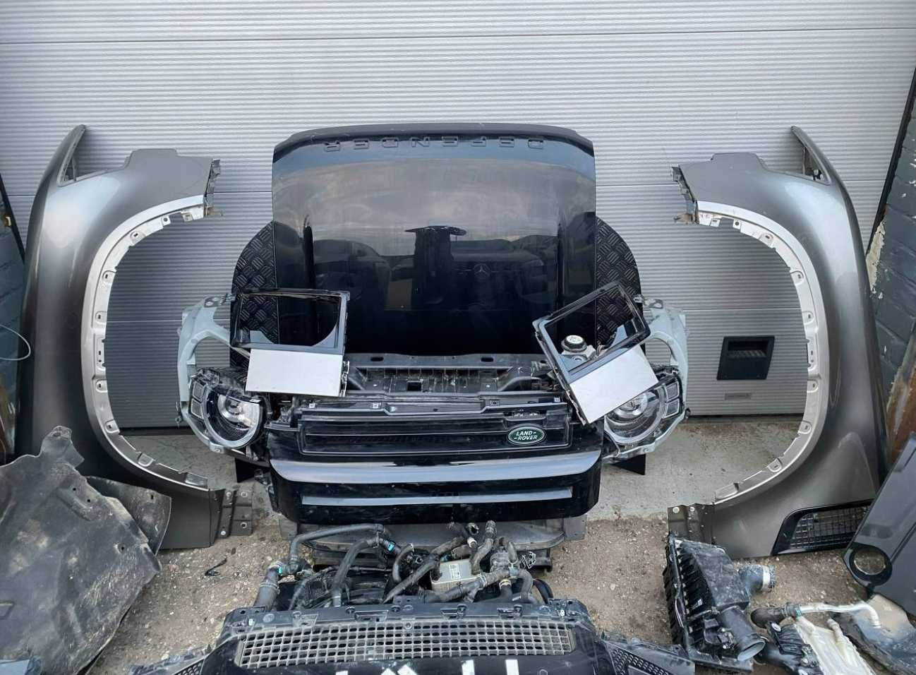 Бампер капот крыло фара комплект Land Rover Defender L316 L663 USA EU