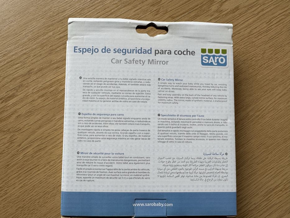 Espelho de seguraça bebés