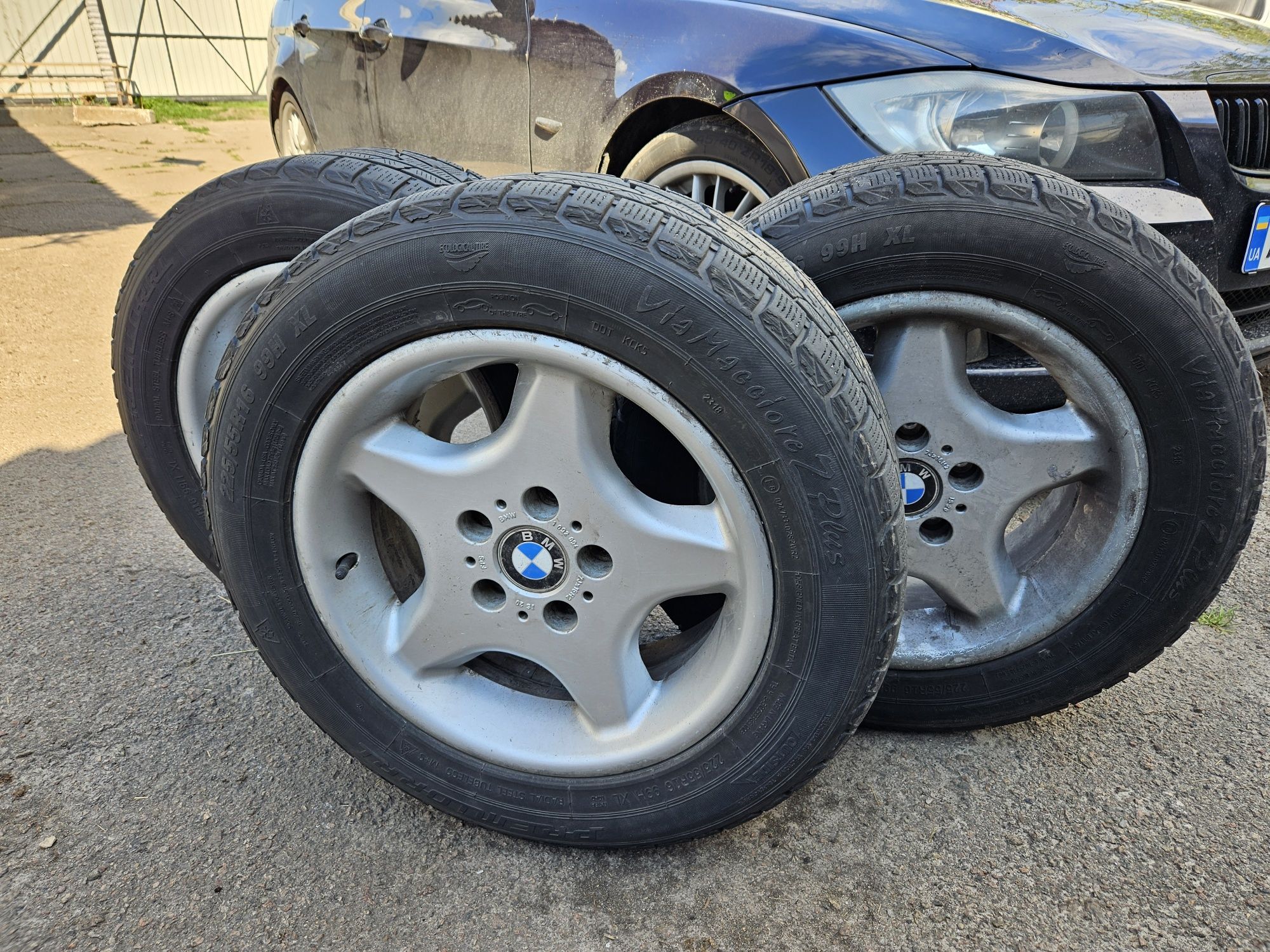 Диски bmw r16, e46, зимова резина