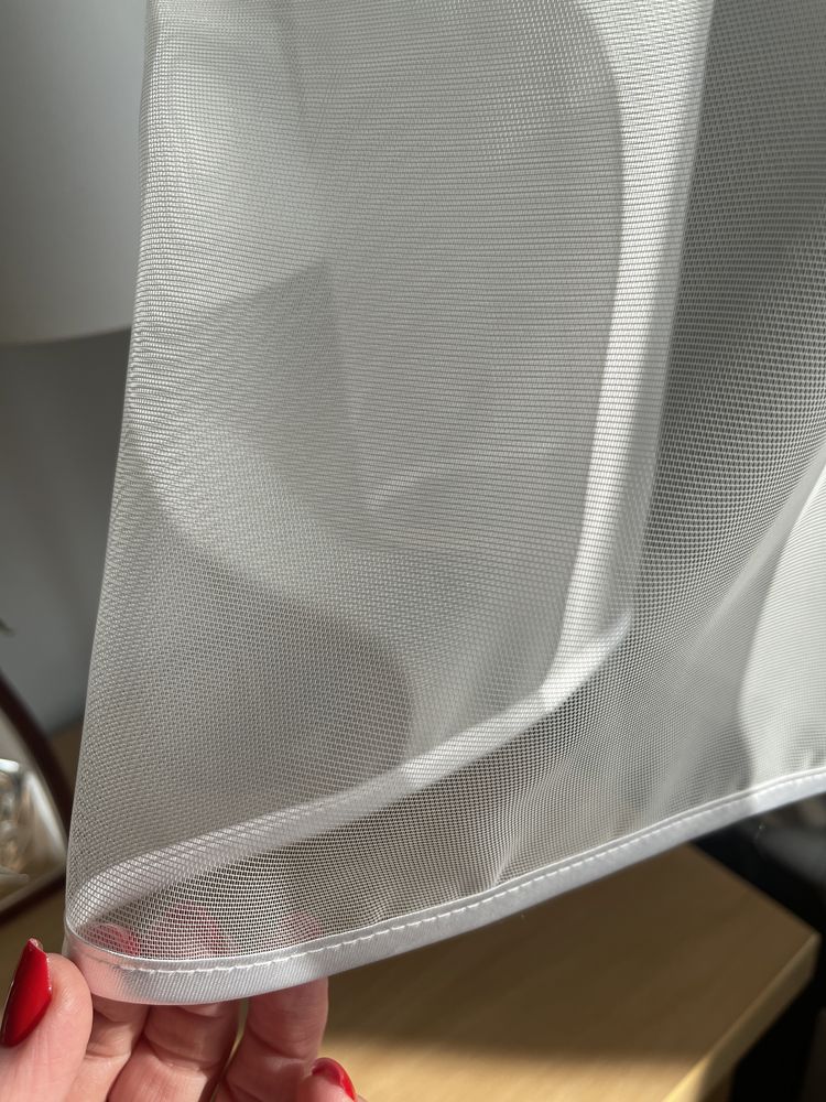 Firana transparentna