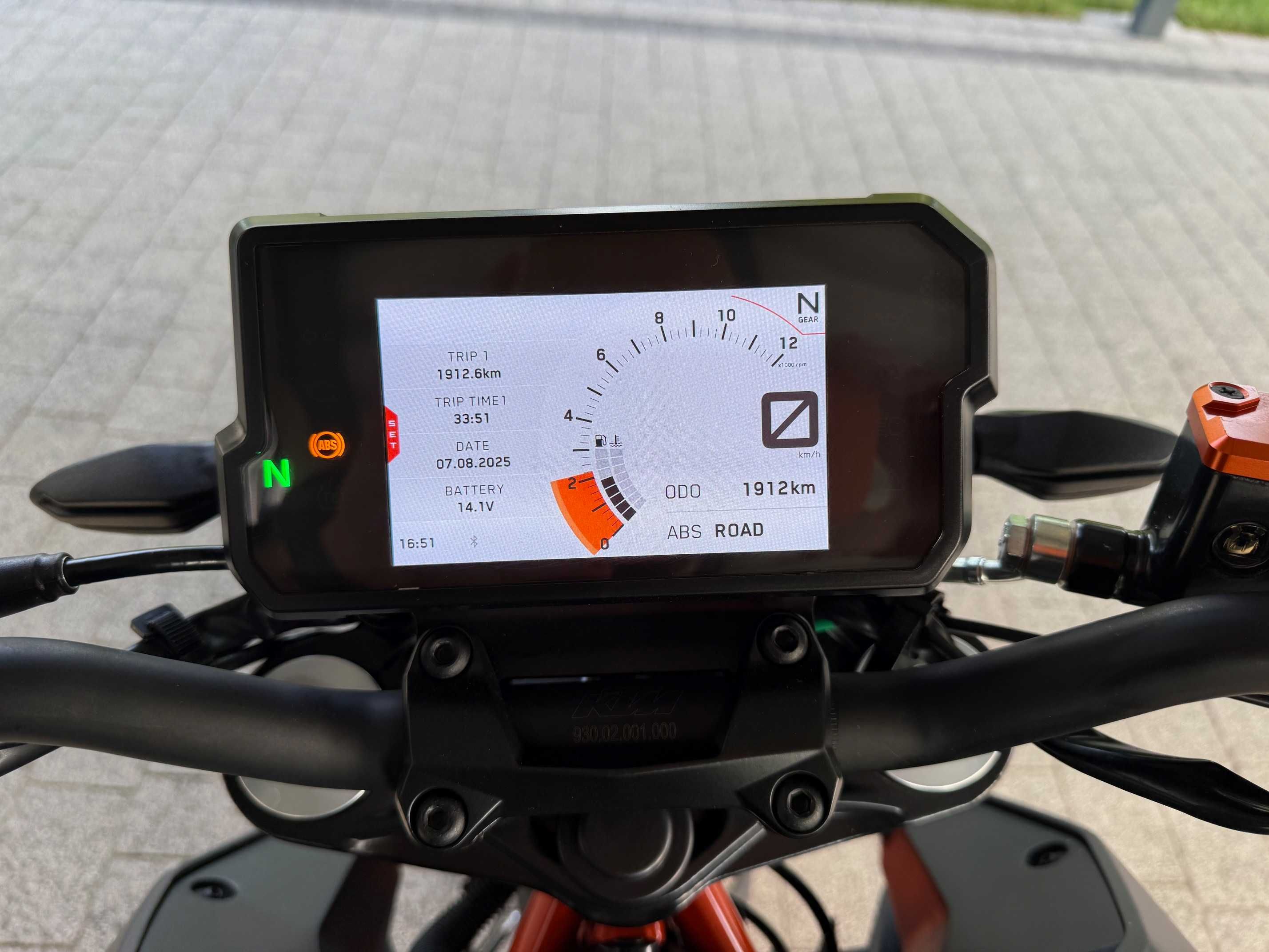 KTM Duke 125 ABS,LED 2023 r. Jak nowy