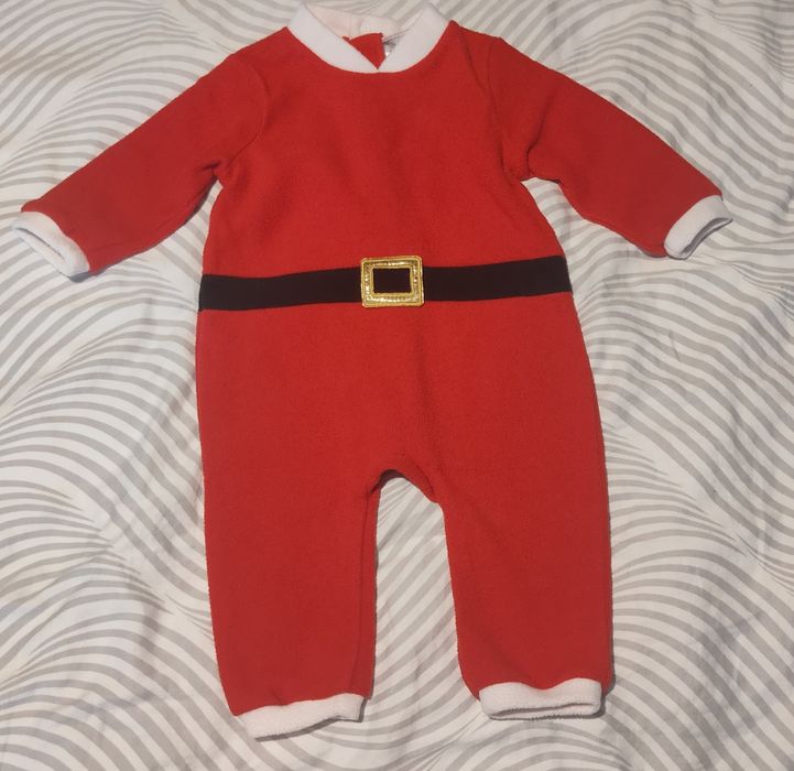 Strój polarowy św. Mikołaj H&m r.62/68