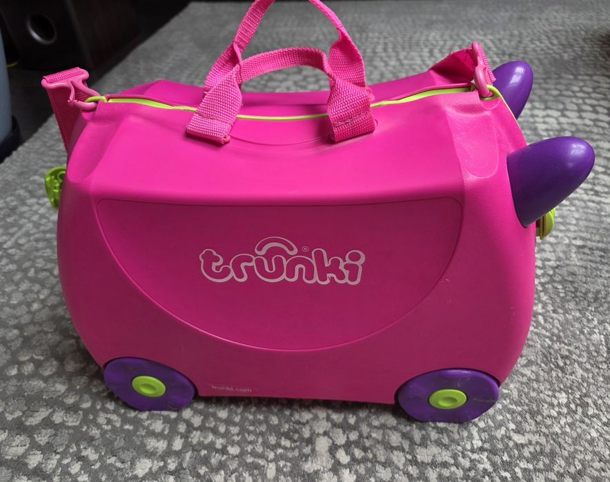 Walizka Trunki różowa