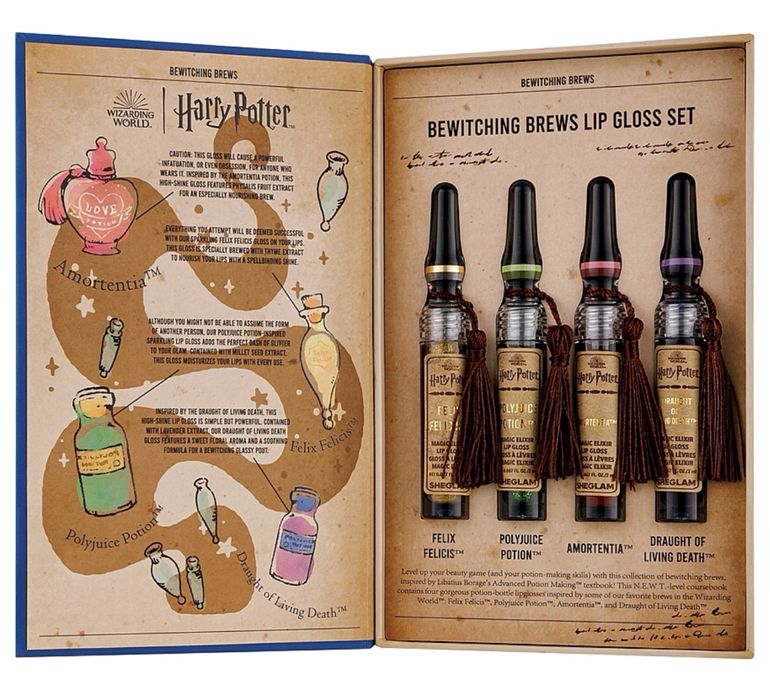 Набір блисків для губ HARRY POTTER Sheglam 4шт.