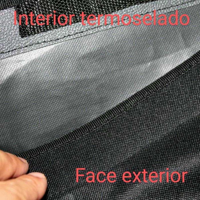 Mala semi-rígida moto4  bagageira topcase atv quad mota