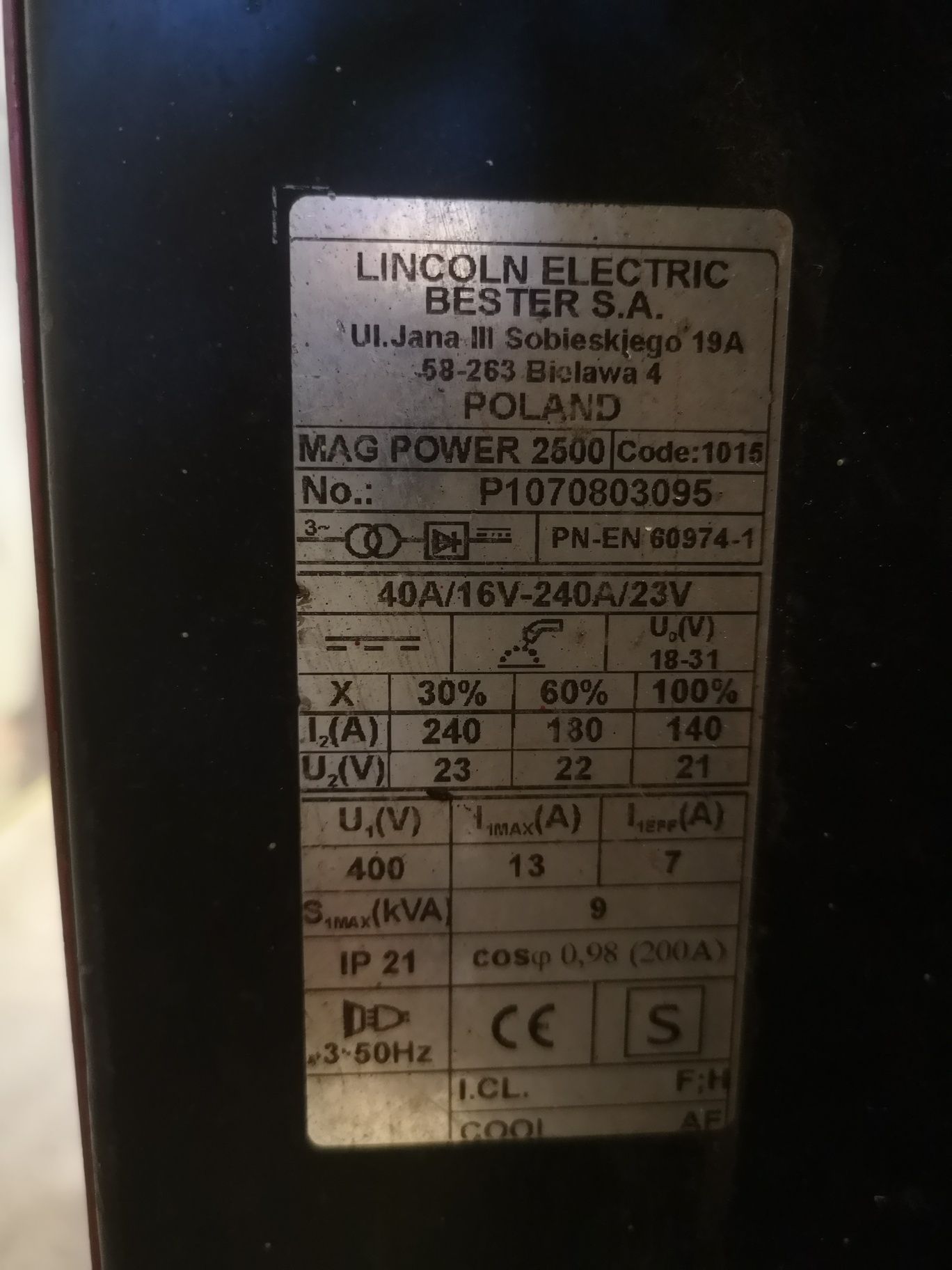 Migomat bester MP2500 MAG Power
