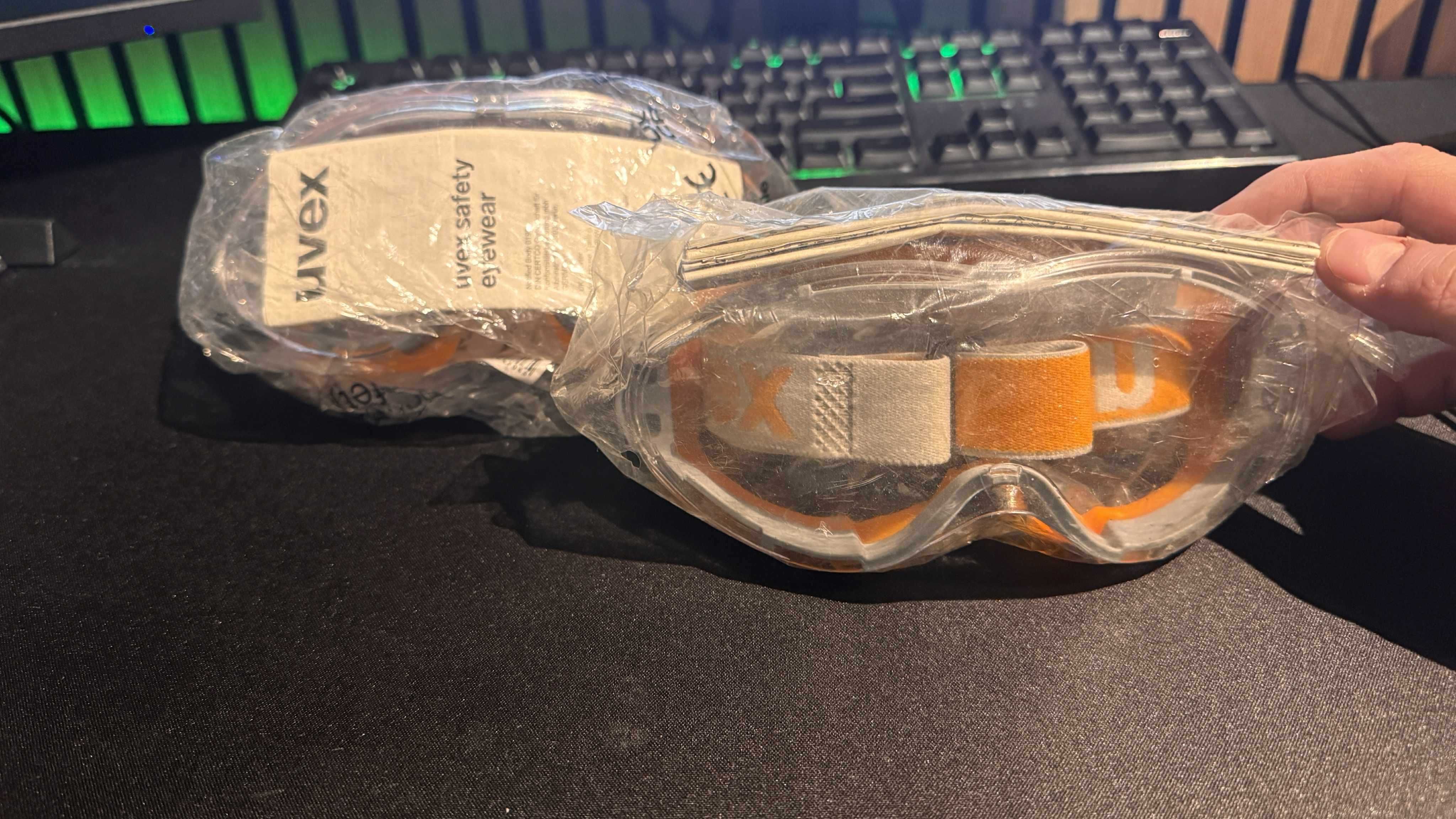 Okulary ochronne, gogle ochronne, uvex, infield, promat, univet,