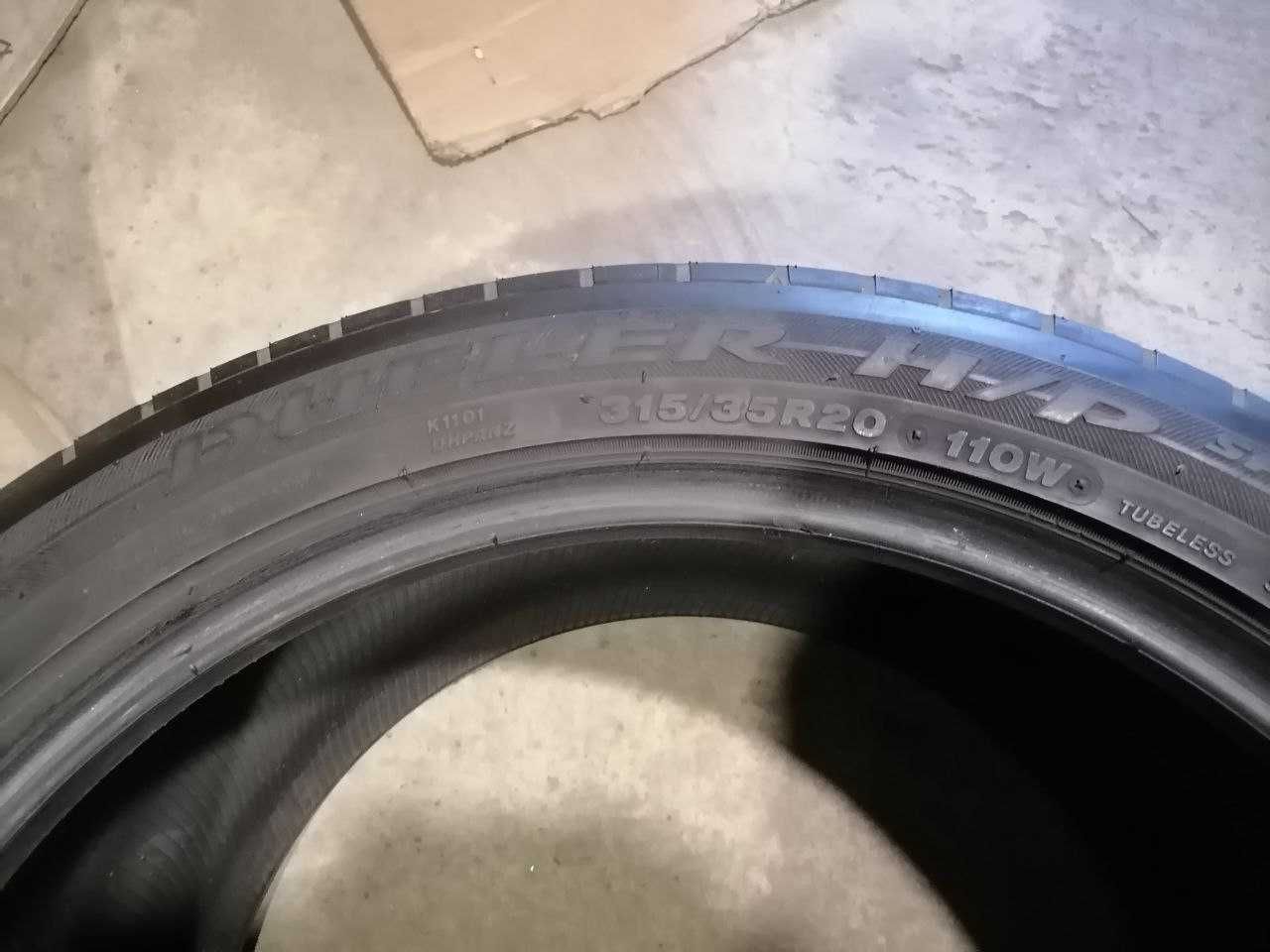 Шина лето R20 Bridgestone 315 35 20 одиночка