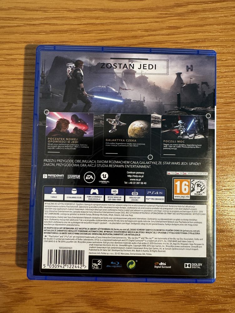 Gry Star wars Jedi PS4/PS5