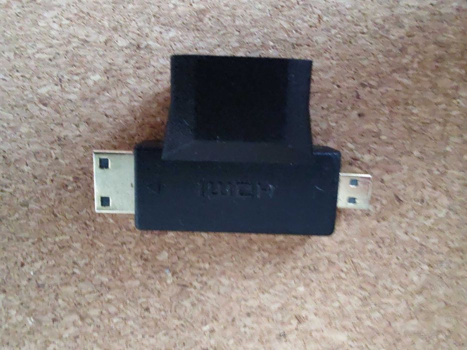 Adapter 2w1 HDMI - MicroHDMI i MiniHDMI.