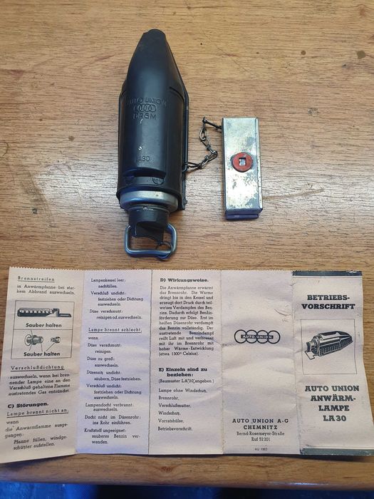 Auto union lampe LA30 A-G CHEMNITZ