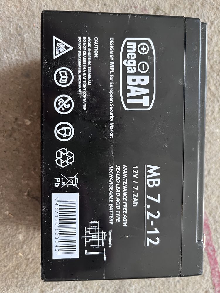 Akumulator MB 7.2-12