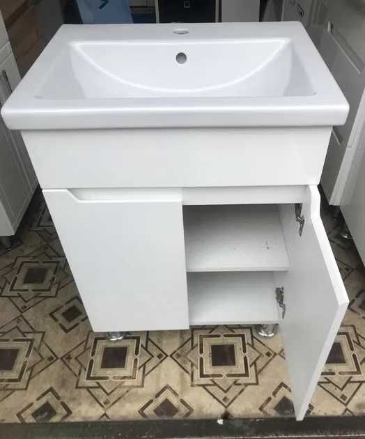 Умывальник (раковина) с тумбой (подвесной или напольной). Со склада.