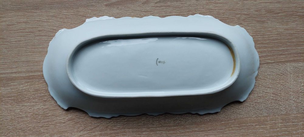 Hermann Ohme - porcelanowy półmisek lata 20-te XX w.
