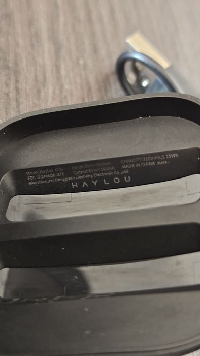 Auriculares bluetooth Haylou GT6, como novos!