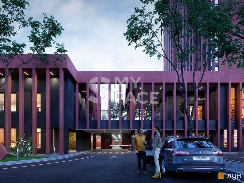 ЖК DOCK32, вул. Набережно-Рибальська, Поділ, Оболонь