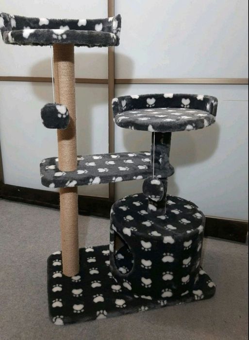 Кігтеточка для кота . Когтеточка - домик для кота .Производитель