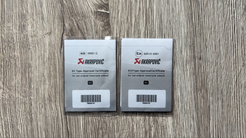 Tłumik Akrapovic ktm duke (wydech) oryginał