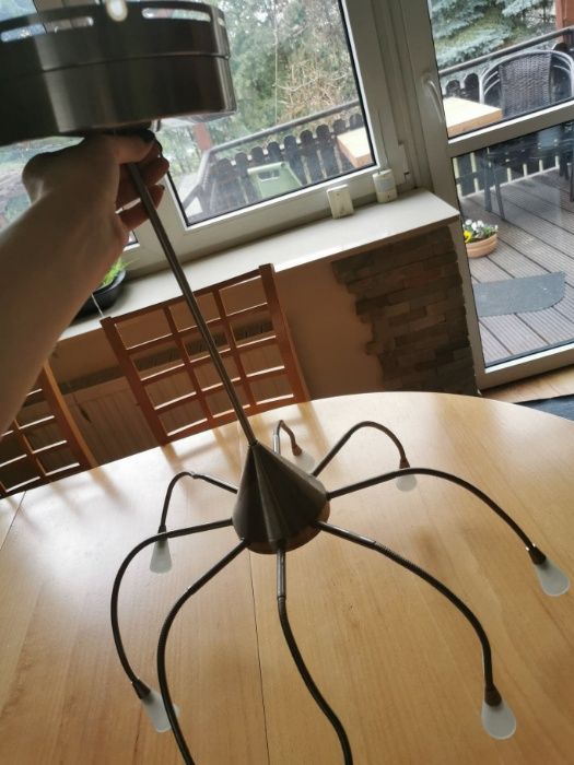 Żyrandol IKEA giętkie ramiona
