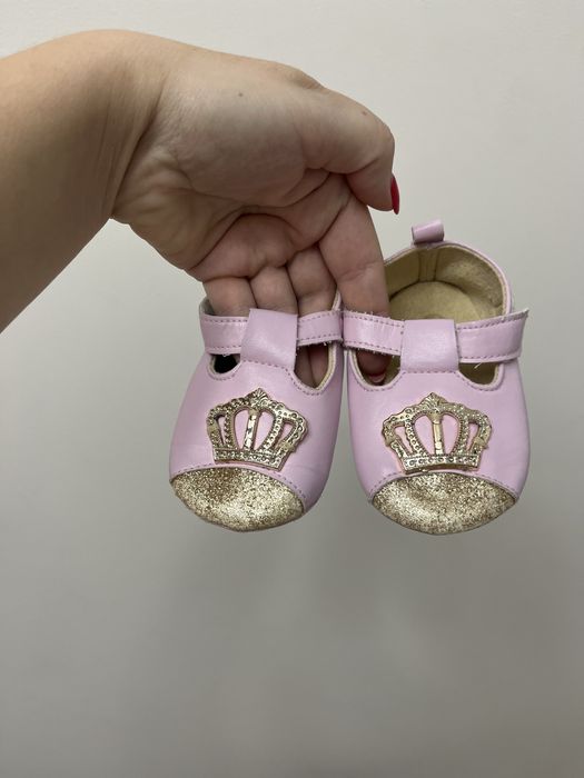 Набір на рочок, корона, пінетки, напис