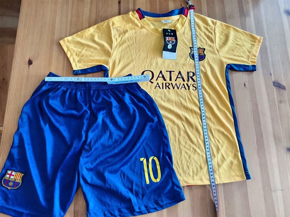 NOWY Strój piłkarski FC Barcelona Messi