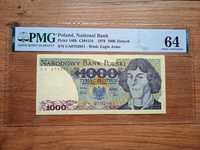 1000 zł 1979  - CA -   UNC PMG  64