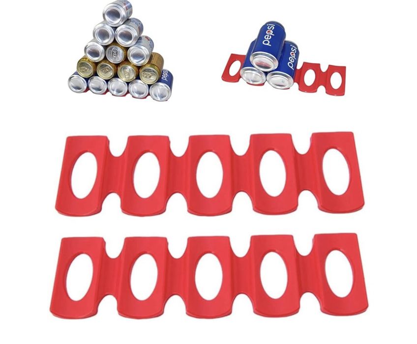 Silikonowy składany stojak na butelki