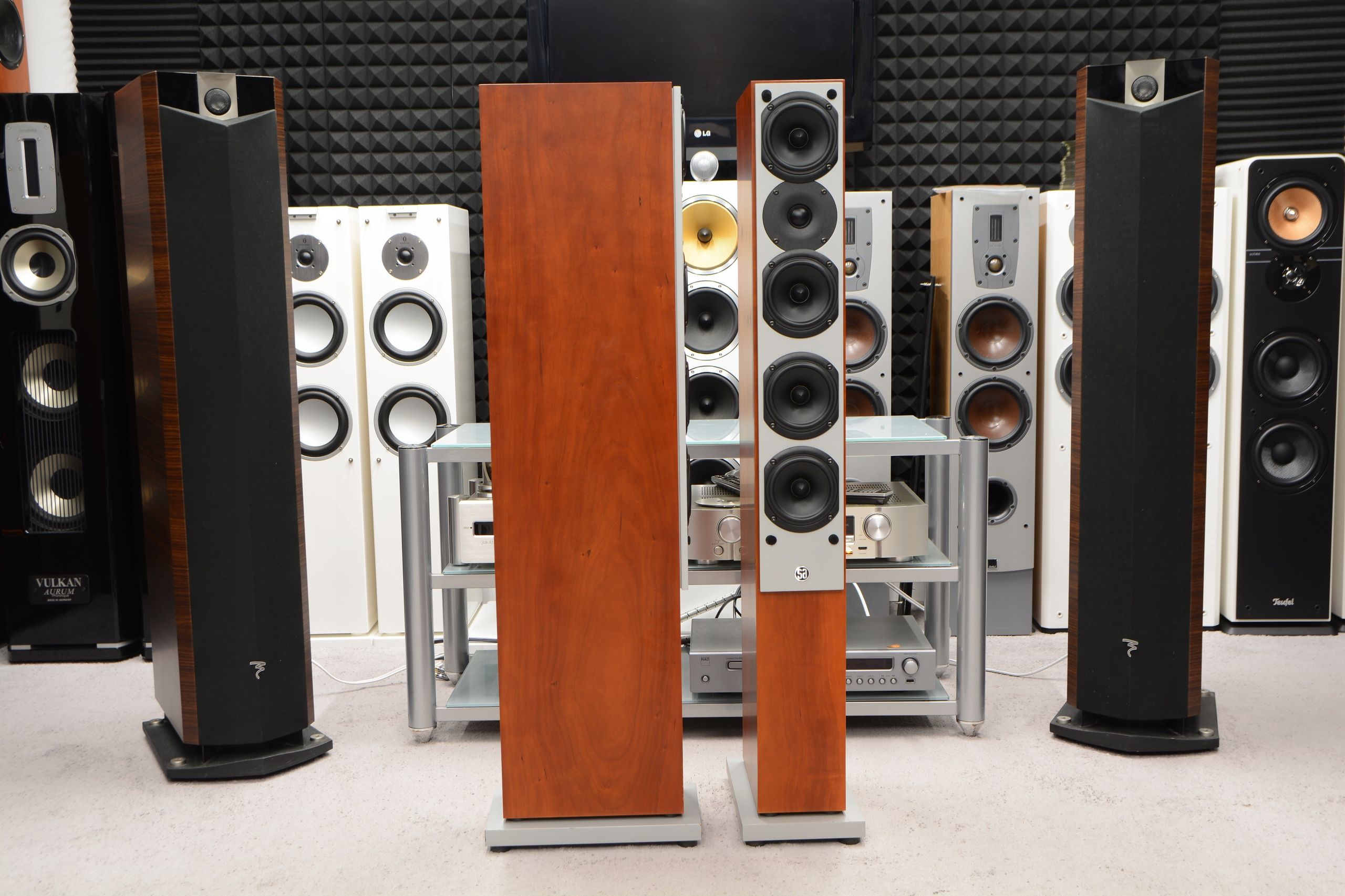 Kolumny Głośnikowe podłogowe stereo System Audio SA1750