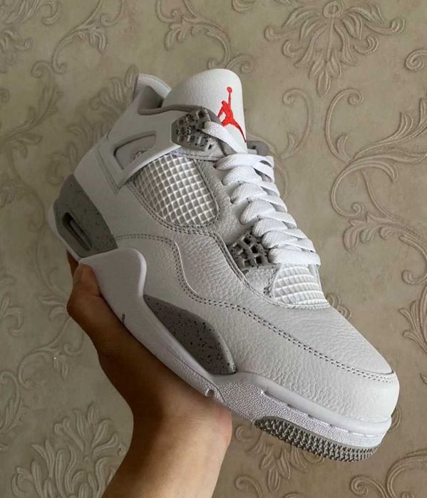 ro‍mo‍cja！ButyDamskie Jordan‍ 4‍ Retro‍ White‍ Oreo‍ Uniseks Roz.40