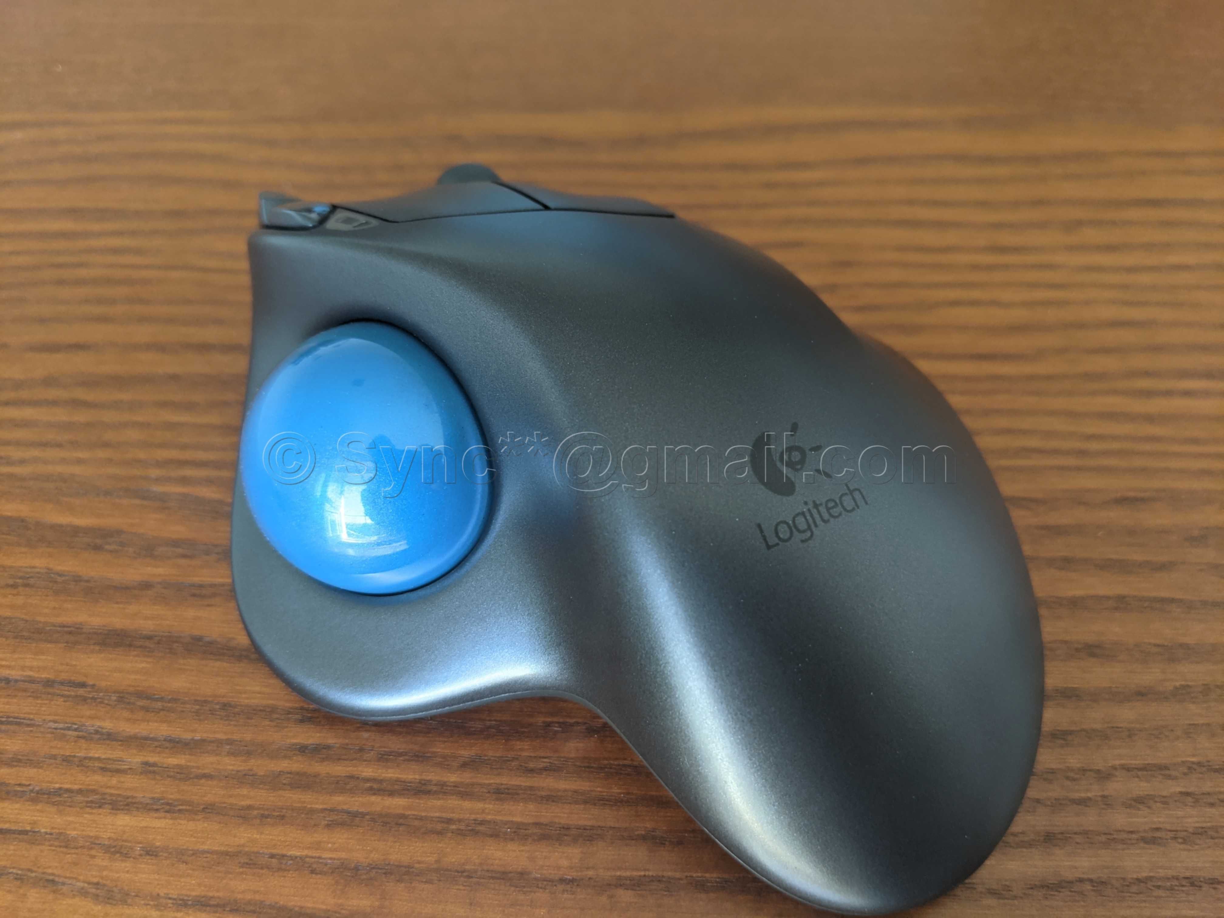 Logitech M570 * Mysz Trackball * 18 miesięcy na jednej baterii *