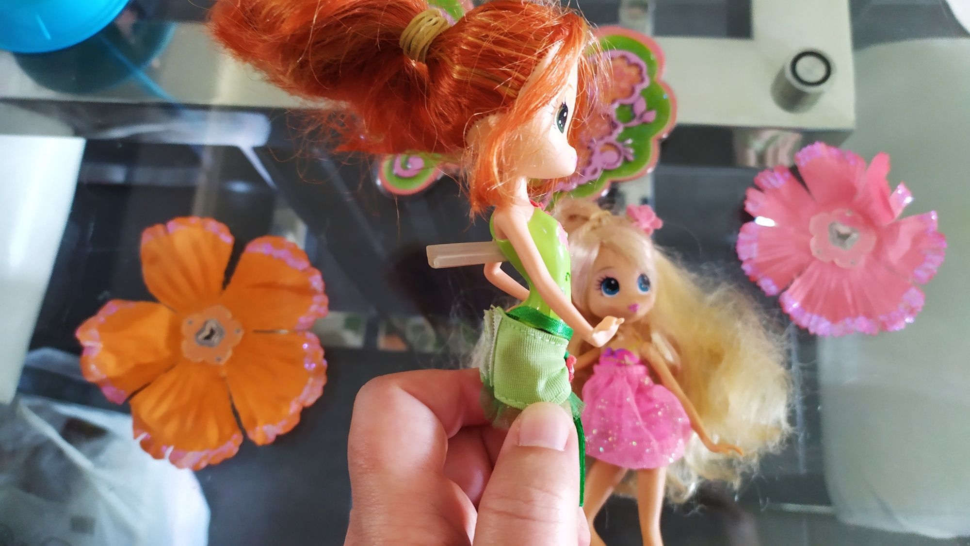 Barbies raras thumbelina e Chrysella 2008