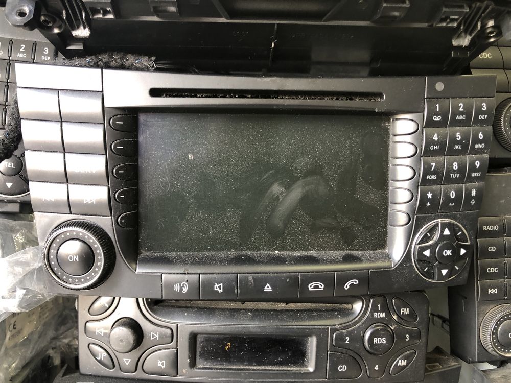 Rádios Mercedes W211 com navegacao
