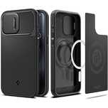 Spigen Optik Armor Mag Magsafe Iphone 15 Pro Max Black