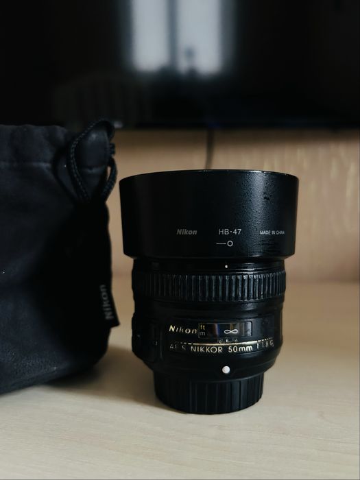 обʼєктив Nikkor  50мм 1.8 AF-S