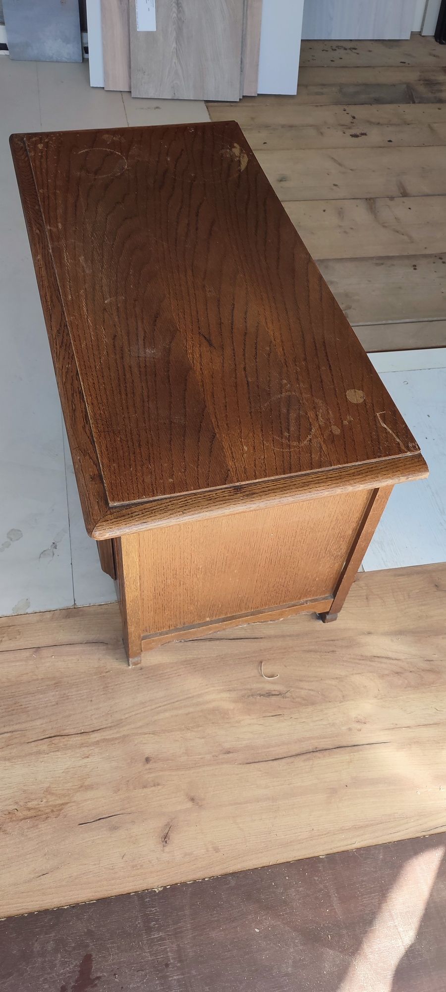 Szafka dębowa retro pod tv