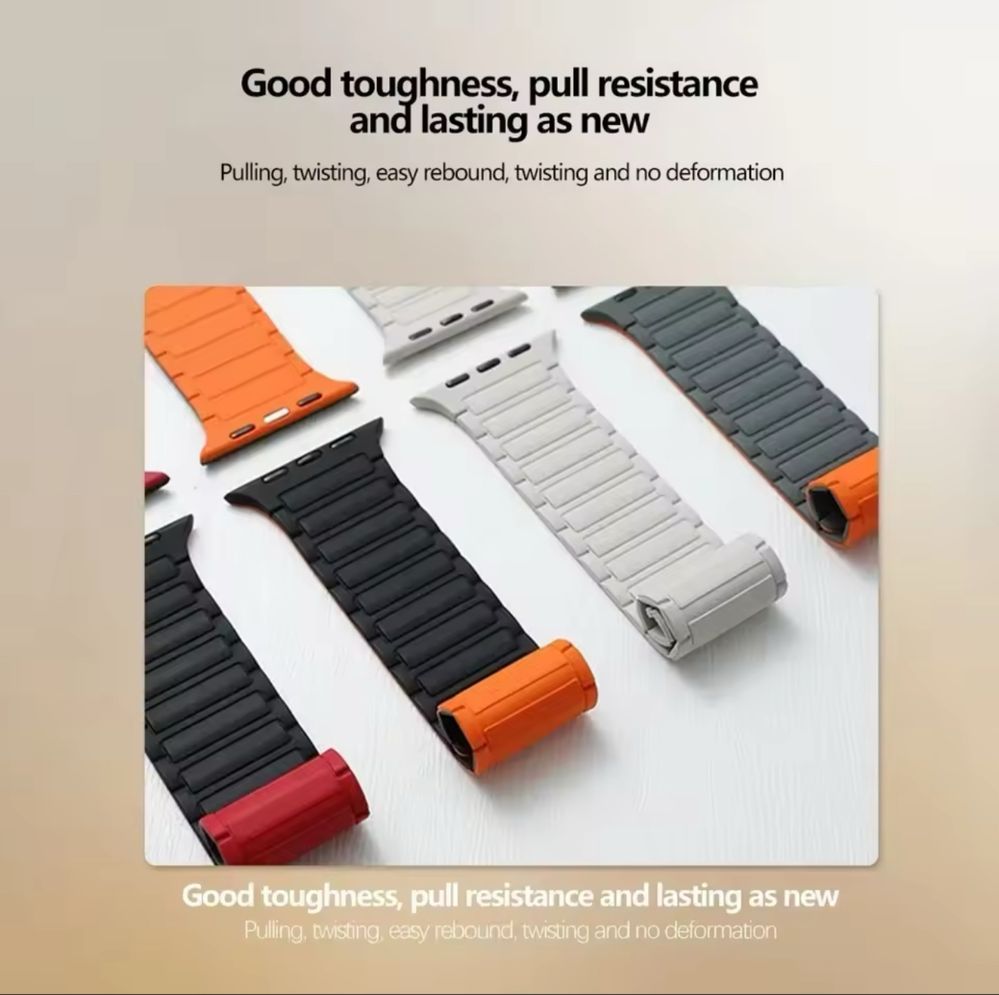 Mangetic loop for Apple watch Bands Series 2 to 9 - Pętla magnetyczna