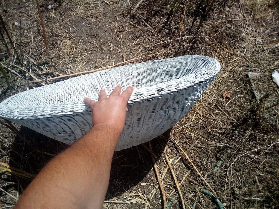 Cesto vime 1.20 diâmetro