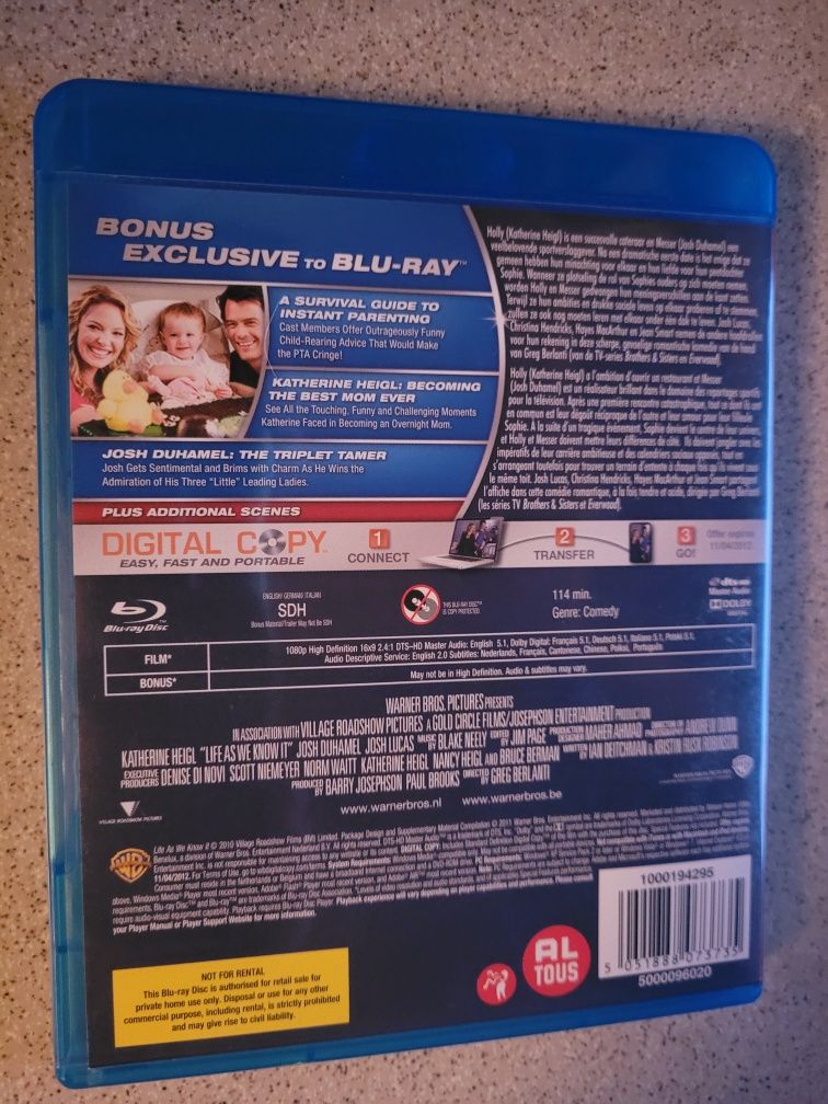 Blu-Ray Life As We Know It (Och ! Życie) 2010 Village Lektor PL