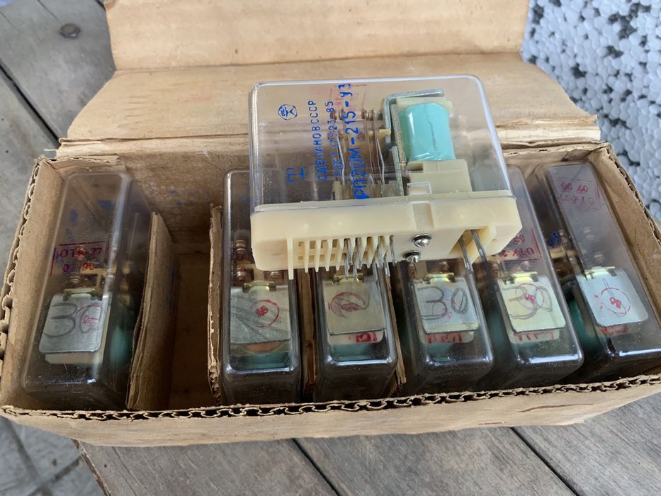 Реле рп20-215-уз 220в